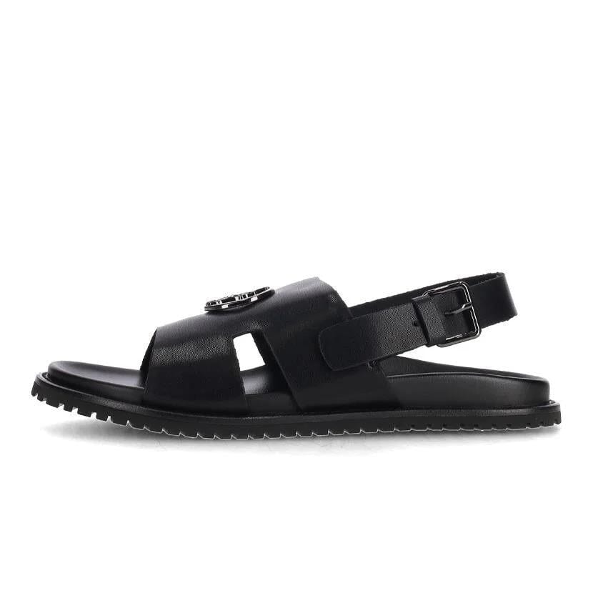 Polo Mens Moulded Trim Sandal Black | Polo