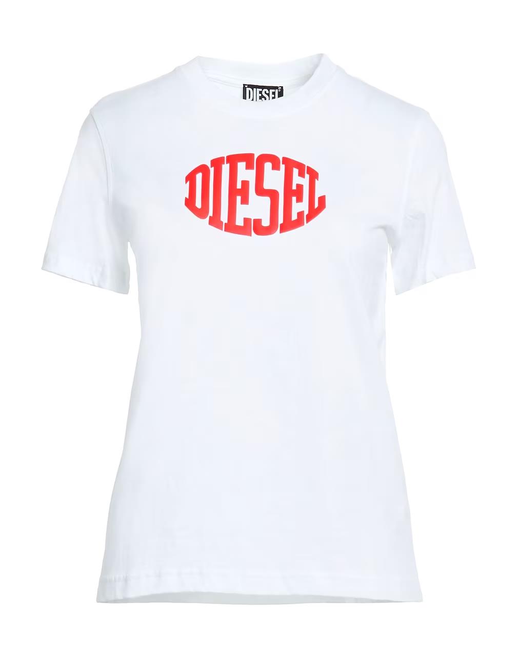 Diesel Womens Logo Tee White