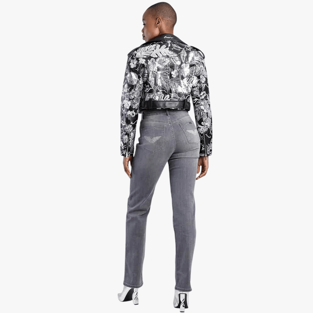 Sissy Boy Mid Waist Straight Leg Jean Grey | Sissy Boy