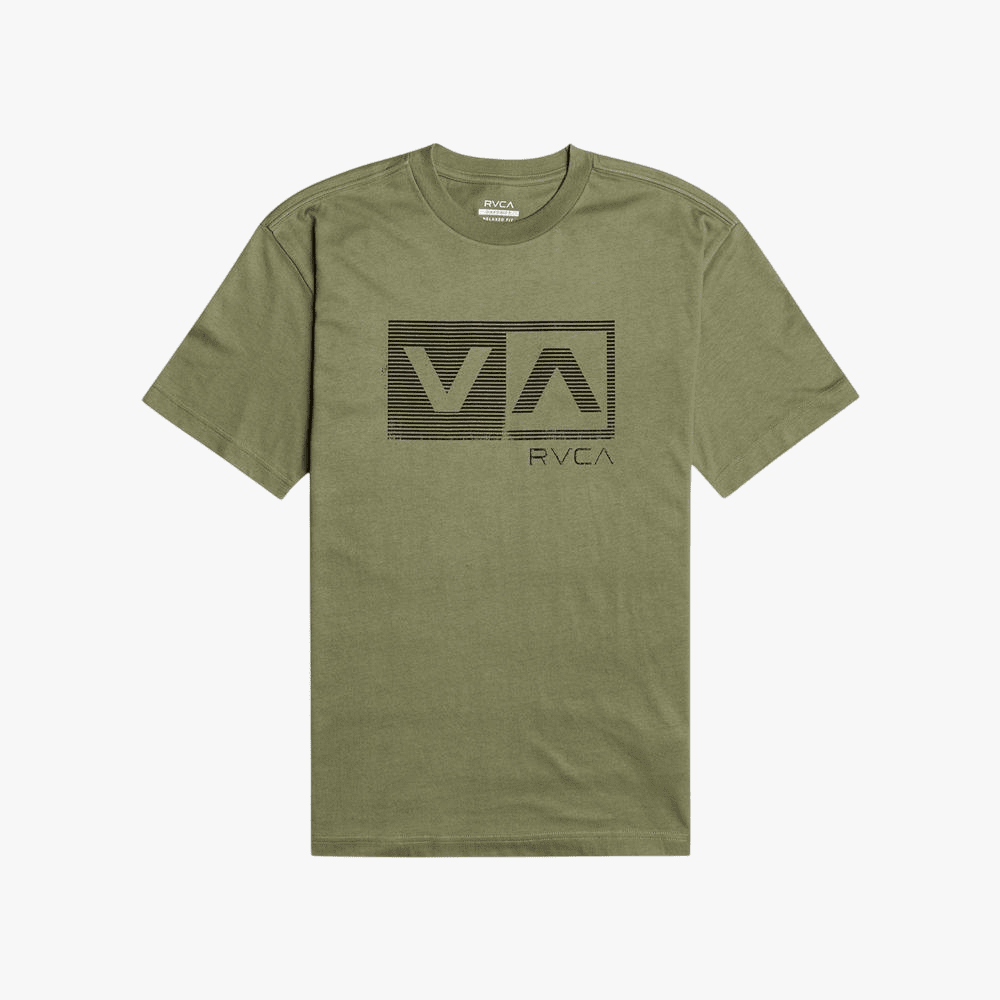 Rvca Boys Balance Box Short Sleeve Tee Agave | Rvca