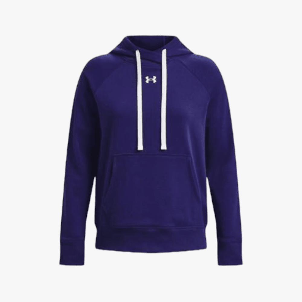 Under Armour Womens Rival Fleece Hoodie 468 Royal | Under Armour