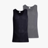 Jockey Mens Vest 2 Pack Eyelet Dark | Jockey