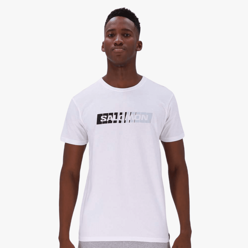 Salomon Mens Bold Short Sleeve Tee White | Salomon