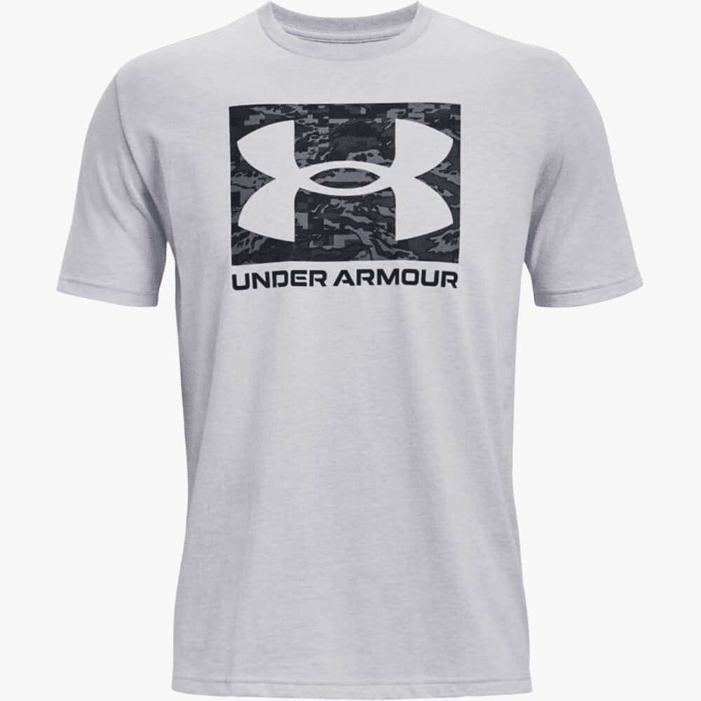 Under Armour Mens Abc Camo Boxed Short Sleeve Tee 011 Grey | Under Armour