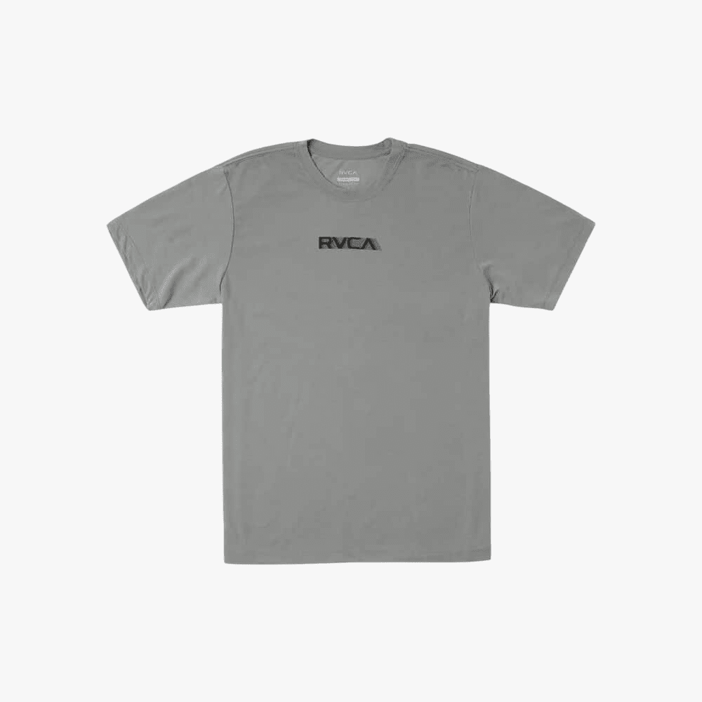 Rvca Mens Big Rvca Speed Short Sleeve Tee Grey Noise | Rvca
