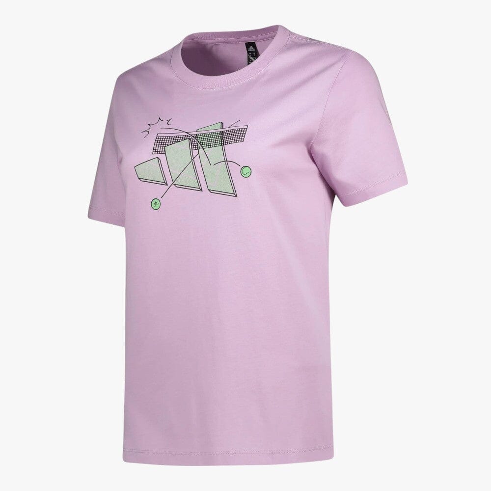 adidas Womens Tns Cat G Short Sleeve Tee Lilac | adidas