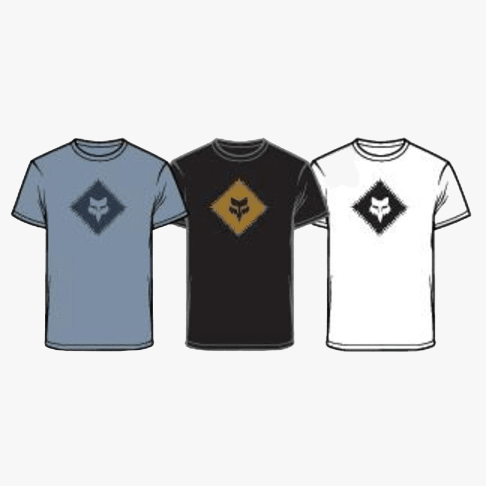 Fox Mens Leo Short Sleeve Tee Black Mel | Fox