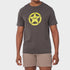 Jeep Mens Core Logo Star Short Sleeve Tee Grey | Jeep