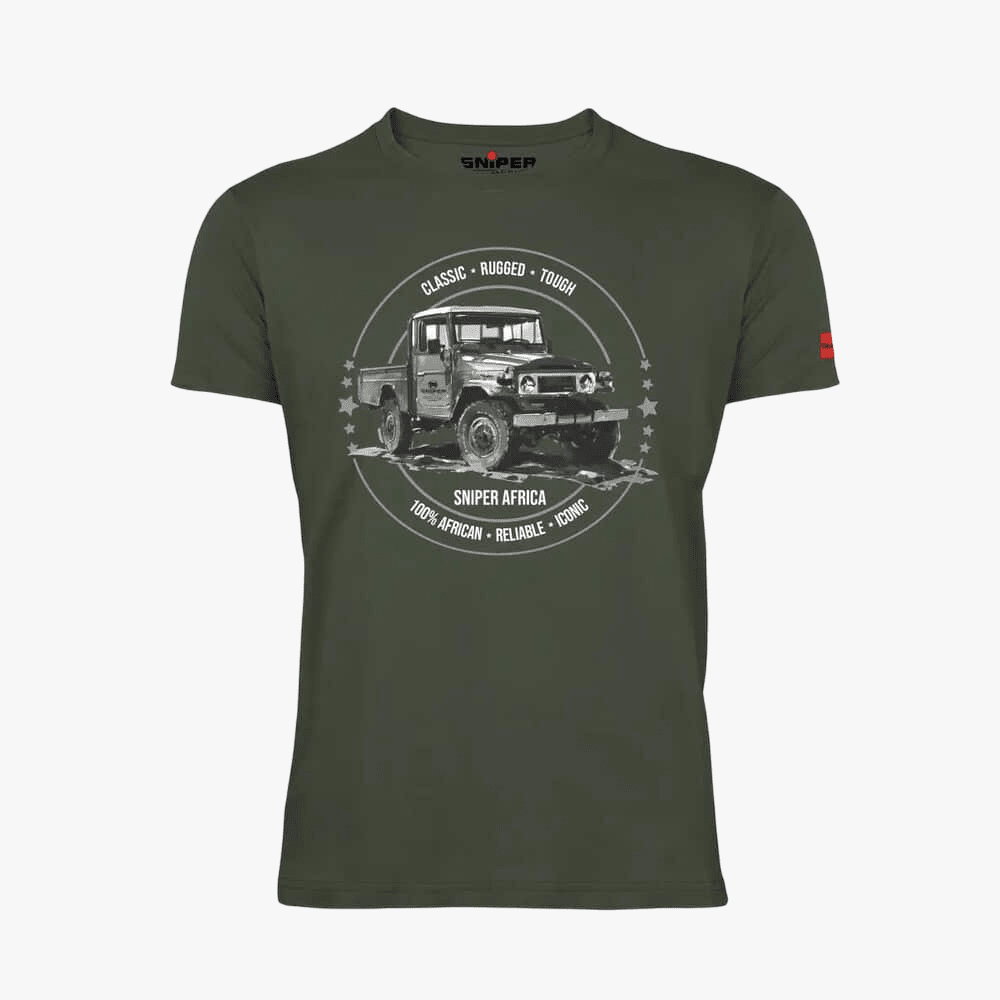 Sniper Mens Classic Short Sleeve Tee Olive | Sniper