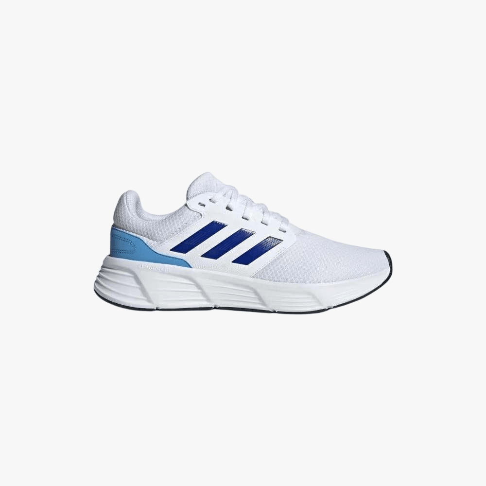 Adidas Mens Galaxy 6 Training Sneaker White Blue | Adidas