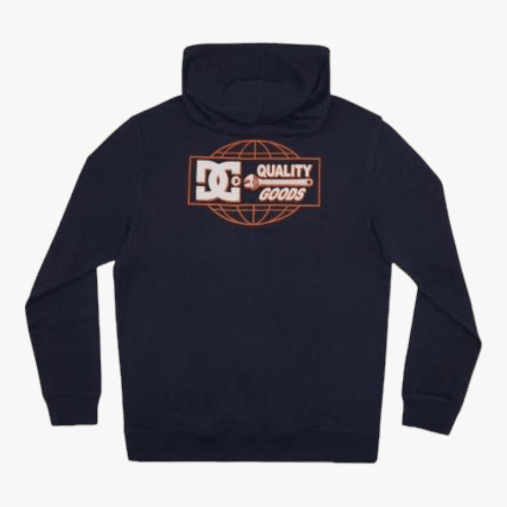 Dc Mens Quality Goods Hoodie Navy Blazer | Dc