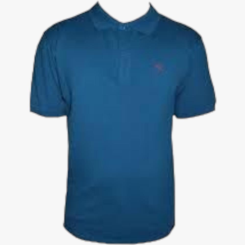 Soviet Mens Strangway Short Sleeve Golfer Dark Teal