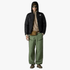 The North Face Mens Huila Synthetic Hooded Jacket Black Asphalt Grey | The North Face