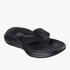 Skechers Mens Vapor Foam Sandal Black Black | Skechers