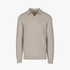 Pringle Mens Brian Collar Textured Knit Jersey Stone | Pringle
