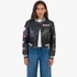 Sissy Boy Womens Its Electrifying Faux Laetaher Jacket Black | Sissy Boy