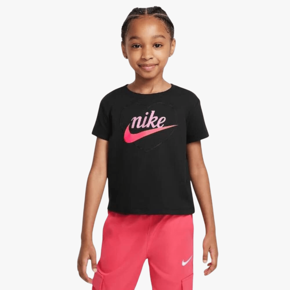 Nike Girls New Impression Graphic Tee Black | Nike
