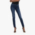 Guess Ladies Power Skinny Low Jean Dark Wash | Guess