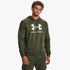 Under Armour Mens Rival Fleece Logo Hoodie 390 Olive Under Armour