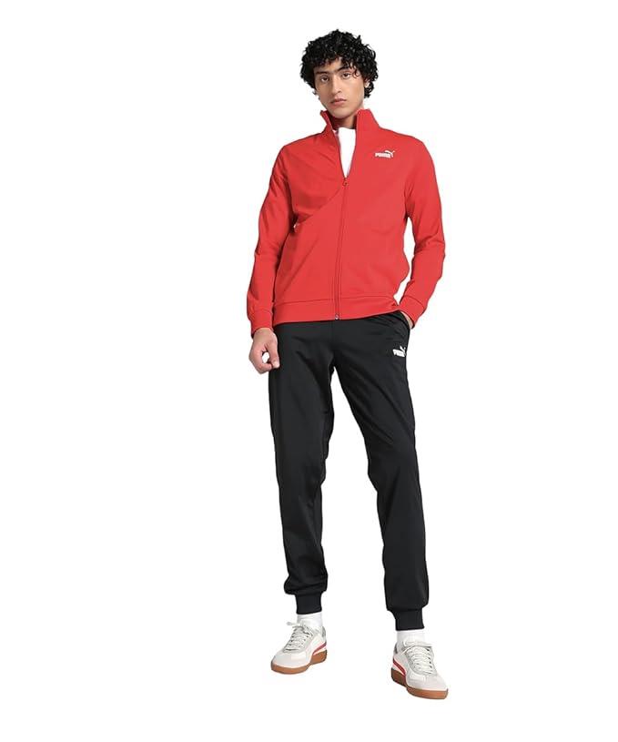Puma Mens Ess Poly Tracksuitset All Time Red