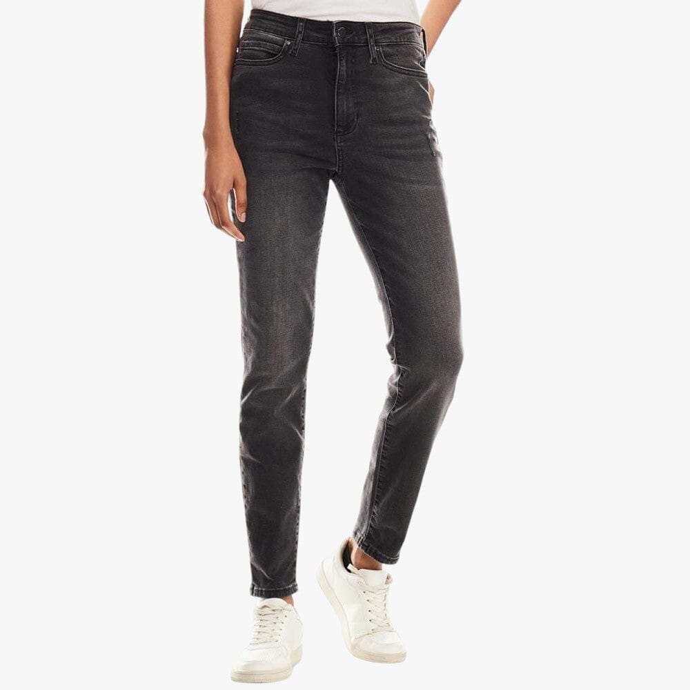 Guess Womens Claudia High Rise 1981 Skinny Jean Black Wash | Guess