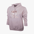 Wildebees Womens Scope Foil Fleece Hoody Oatmeal Melange | Wildebees
