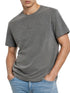 Polo Mens Pjc Washed Logo Tee Grey | Polo