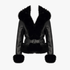 Sissy Boy Womens Cherish You Belted Jacket Black | Sissy Boy