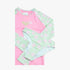 Roxy Girls Hibiline Long Sleeve Lycra Set White Pink | Roxy