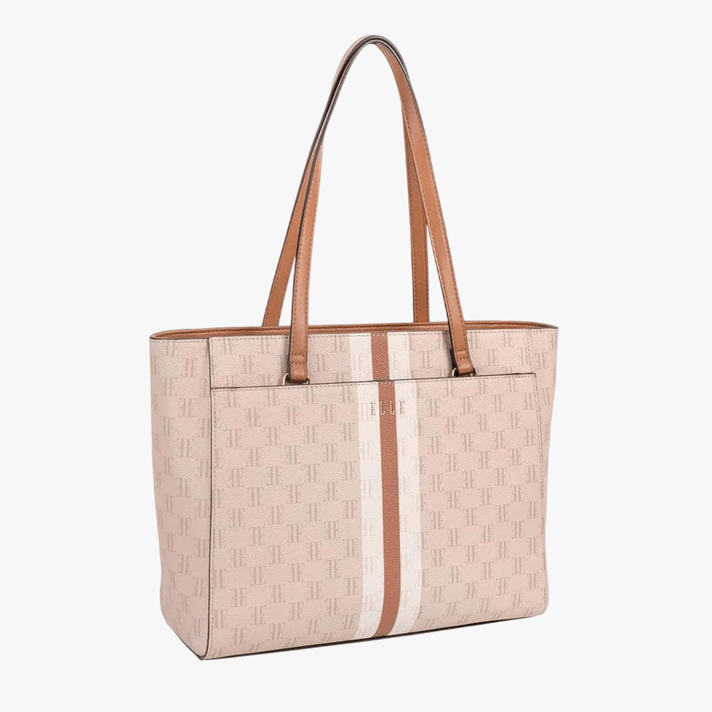 Elle Monogram Tote Handbag Multi | Elle