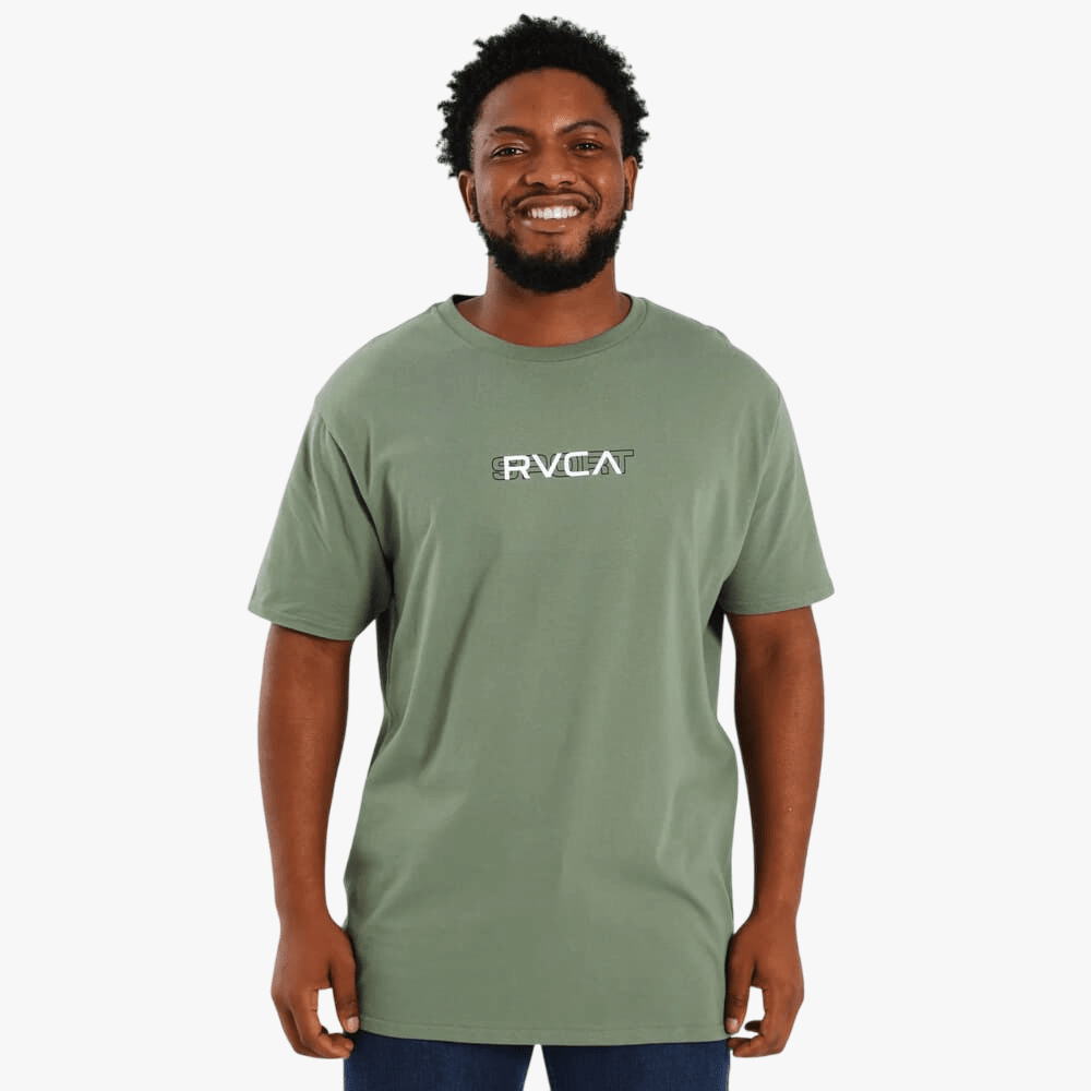 Rvca Mens Sport Layer Short Sleeve Tee Jade | Rvca