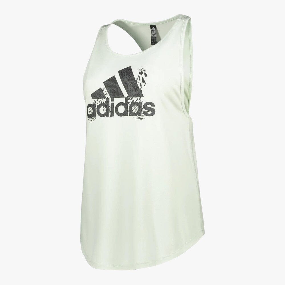 adidas Womens W Hybr G Tank Linen Green | adidas