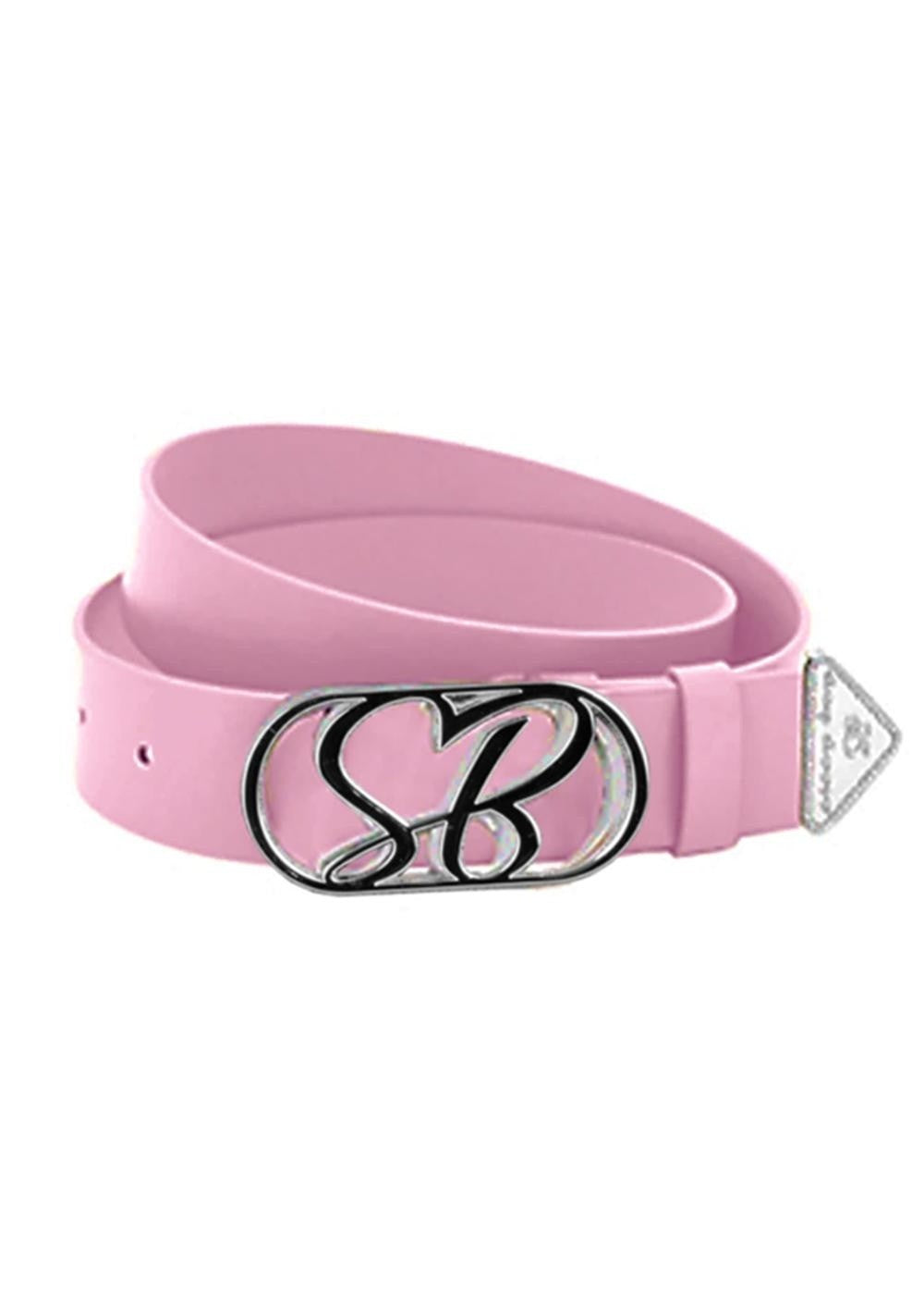 Sissy Boy Belt Sb Logo Buckle Pink