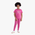 Adidas Girls Out Tref Short Sleeve Tee Fucshia | Adidas