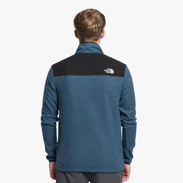 The North Face Home safe Snap Neck Fleece Pullover Blue Black | The North Face