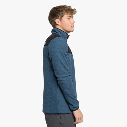 The North Face Home safe Snap Neck Fleece Pullover Blue Black | The North Face