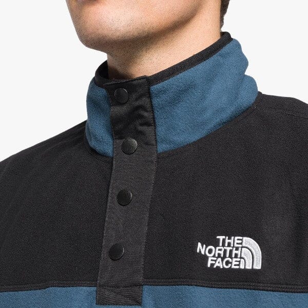 The North Face Home safe Snap Neck Fleece Pullover Blue Black | The North Face