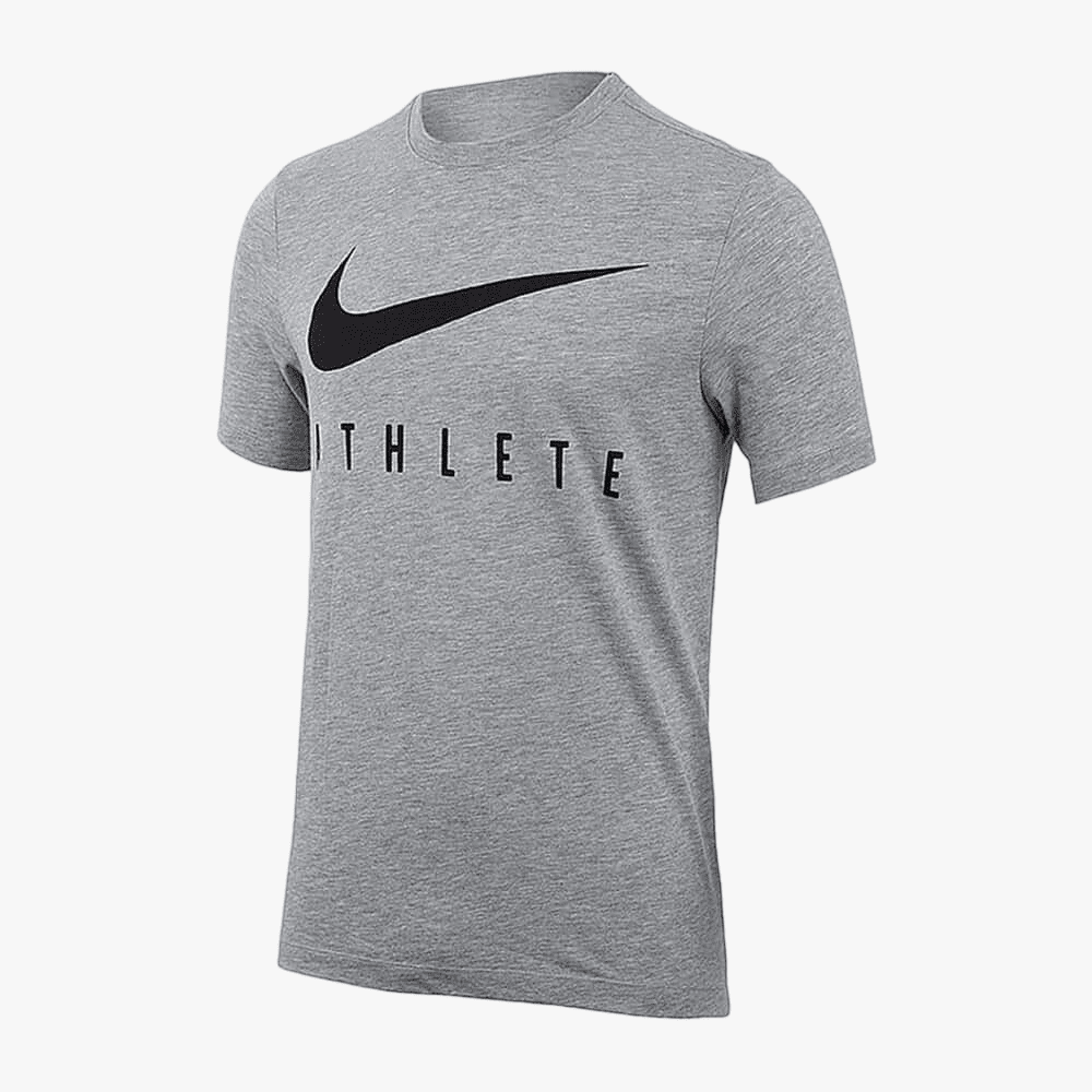 Nike Mens Df Short Sleeve Tee Grey | Nike