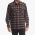 Jeep Mens Light Weight Flannel Shirt Brown | Jeep