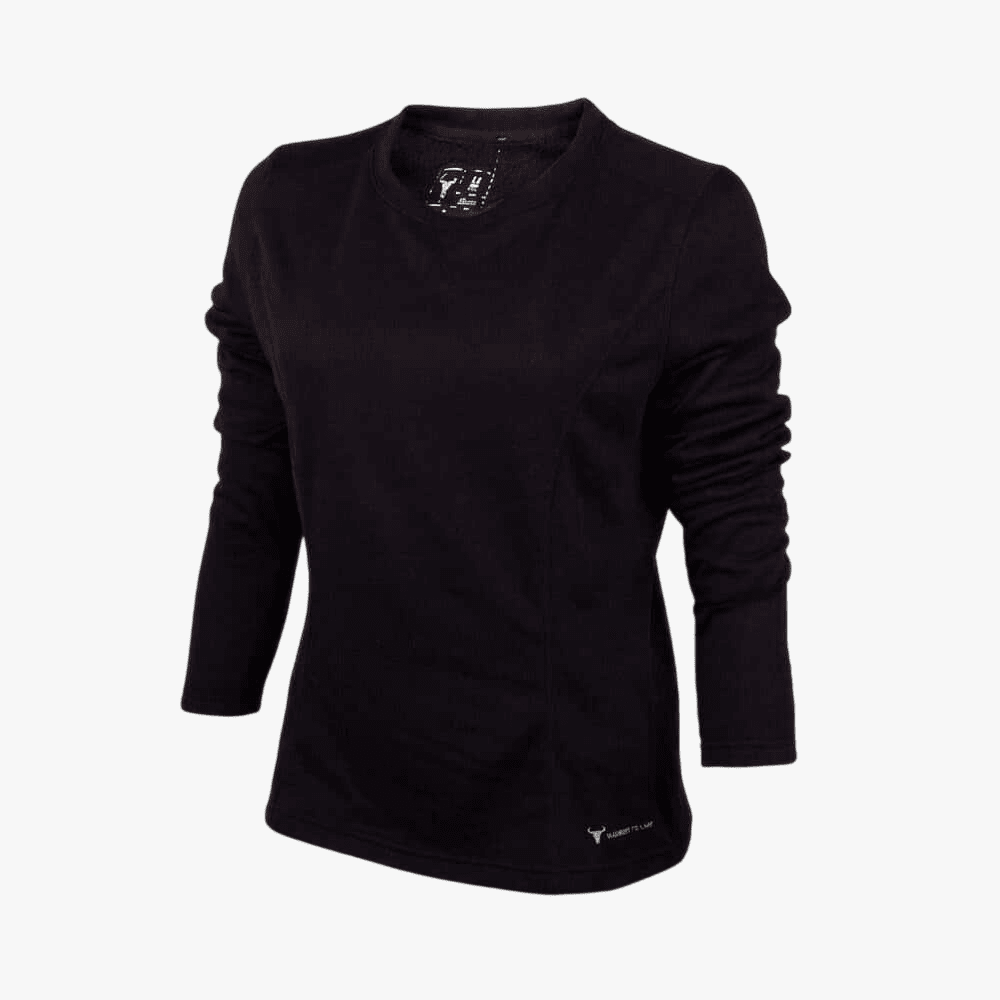Wildebees Womens Tech Thermal Base Layer Top Black | Wildebees