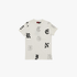 Enrico Coveri Mens Aop Short Sleeve Tee Cream | Enrico Coveri
