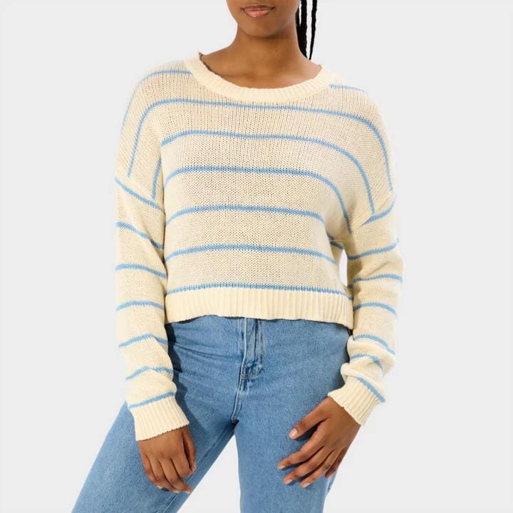 Hurley Womens Delta Sweater Off White | Hurley
