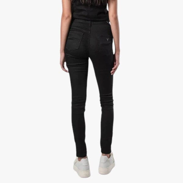 Guess Ladies High Rise Skinny Jeans Black | Guess