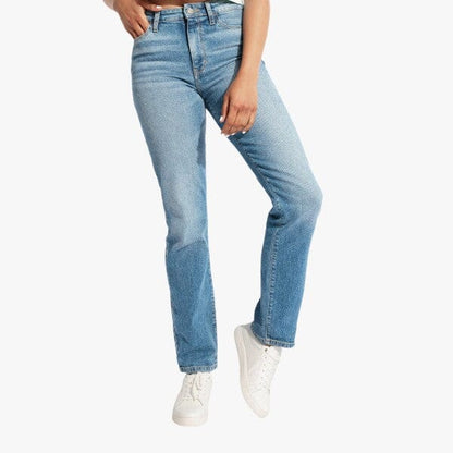 Guess Ladies 1981 Straight Leg Jean Light Wash | Guess