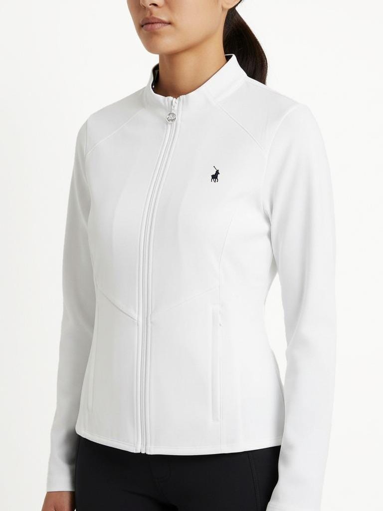 Polo Womens Scarlett Ls Track Top White | Polo