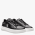 Calvin Klein Ck Chunky Cupsole Sneaker Mono Leather Black White | Calvin Klein
