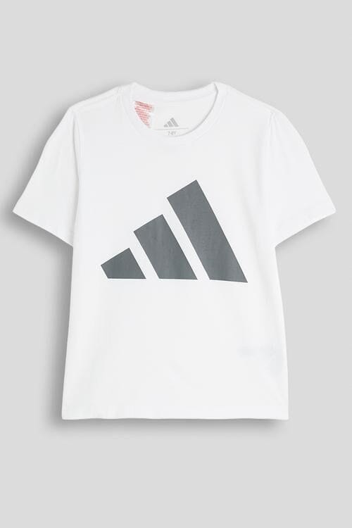 Adidas Boys Bl Tee 160 S26 White