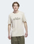 Adidas Mens Bl Wordmark Tee Crystal Linen | Adidas