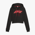 Puma Womens F1 Ess Cropped Hoodie Ft Black | Puma