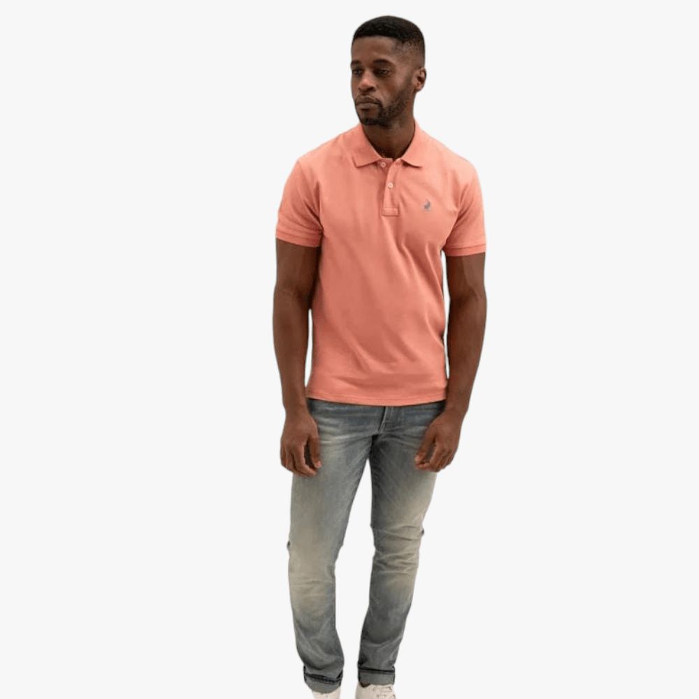 Polo Mens Classic Pique Short Sleeve Golfer Pink | Polo